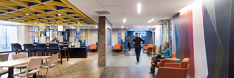 The S/L/A/M Collaborative and Trinity College partner on new 12,358 s/f Innovation Center at One Constitution Plaza